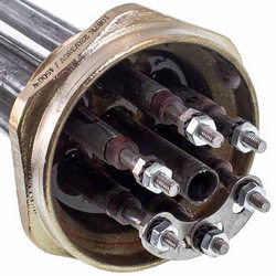 Shade block 4.5 kW 220-380V (stainless steel) L=290mm nut 2&amp;apos&amp;apos for Koolwen electric boiler