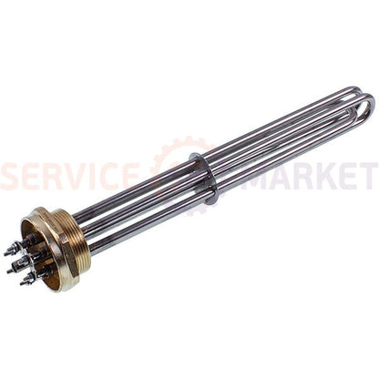 Heating element block 6 kW 220-380V (stainless steel) L=330mm nut 2'' for Koolwen electric boiler