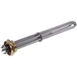 Shade block 10 kW 220-380V (stainless steel) L=385mm nut 2&amp;apos&amp;apos for Koolwen electric boiler