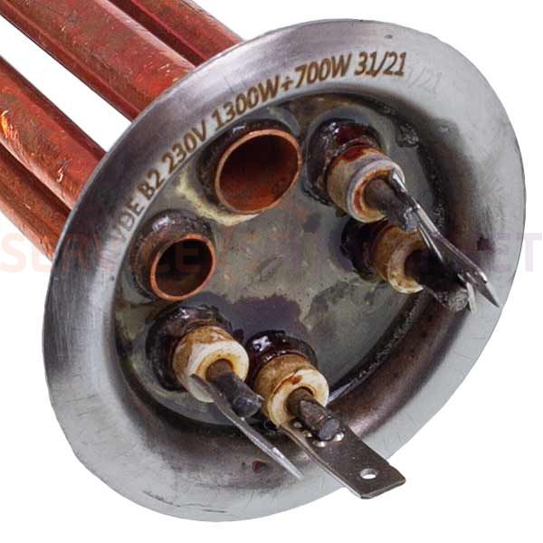 Koolwen Тен фланцевий 2000W (мідний) для бойлера (під анод M4)