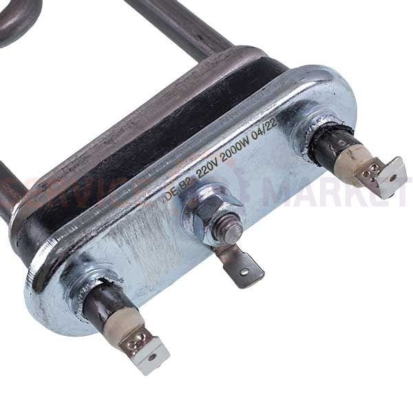 Тен Koolwen C00033055 2000W для пральної машини Candy, Samsung, Whirlpool, Indesit, Hansa, Fagor, Hitachi, Philips, Electrolux, Privileg, Zanussi, Ariston