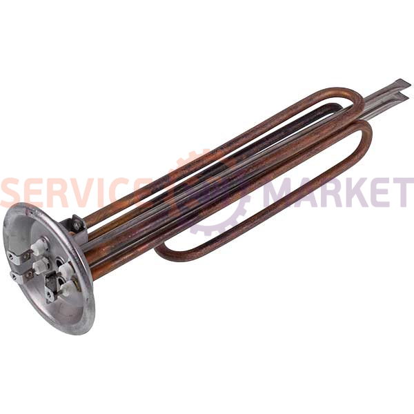 Тен фланцевый 1500+1000W (мідний) для бойлера Thermex (під анод M6)