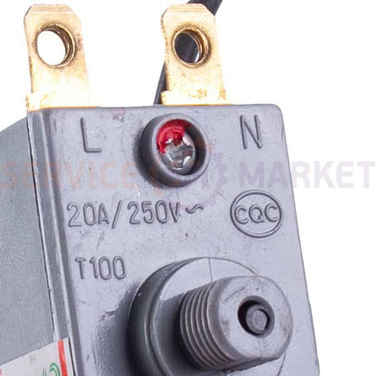 Capillary thermostat 20A 250V 95°C for Thermex WQS95 boiler