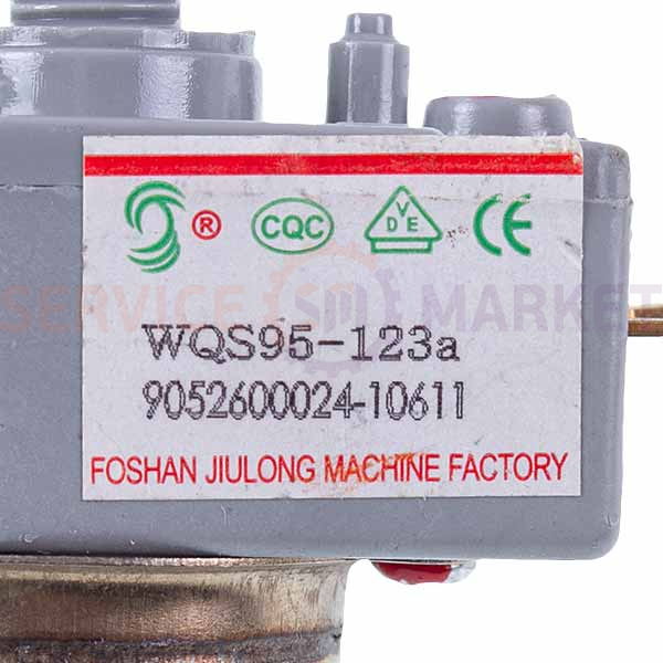 Capillary thermostat 20A 250V 95°C for Thermex WQS95 boiler