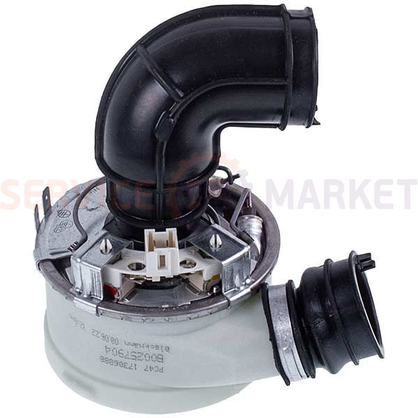 Ariston-Indesit C00257904 Flow-through heater 1800/1960W for a dishwasher