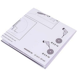 AEG 140043534043 Template for mounting the door front for a dishwasher