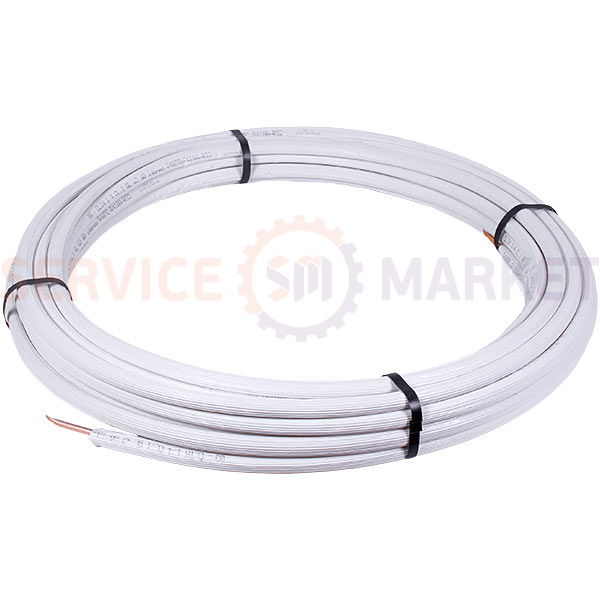 Труба мідна в ізоляції 1/4&apos&apos 1м (D=6mm, бухта 25м) ISOCLIMA s.p.a (продаж кратний 25м)