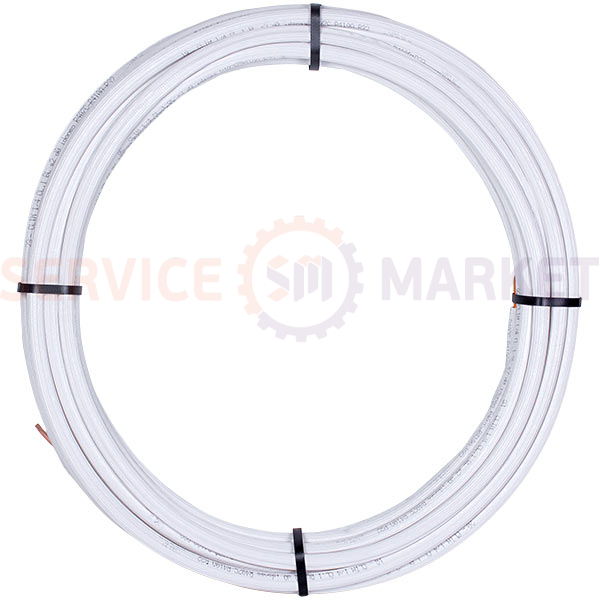 Copper pipe in insulation 1/4'' 1m (D=6mm, coil 25m) ISOCLIMA spa (sales multiples of 25m)