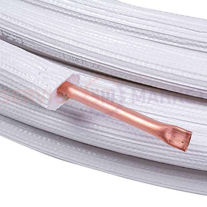 Copper pipe in insulation 1/4'' 1m (D=6mm, coil 25m) ISOCLIMA spa (sales multiples of 25m)