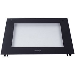 Outer side of the door (with fastenings) for oven Gorenje 800219