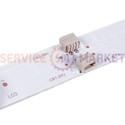 LED backlight kit JS-D-JP395DM-A81EC + JS.D-JP395DM-B82EC for TV 40''