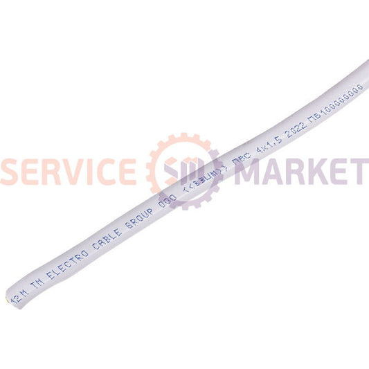 Cable PVS 4x1.5 (mid) Zaporizhzhya (per 1 meter)