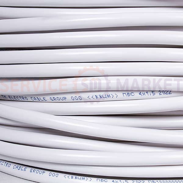 Cable PVS 4x1.5 (mid) Zaporizhzhya (per 1 meter)