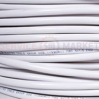 Cable PVS 4x1.5 (mid) Zaporizhzhya (per 1 meter)