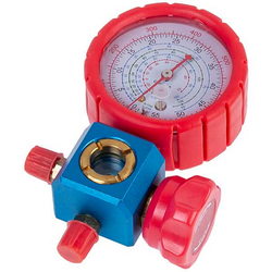 Манометричний колектор 1-вентильний DBF-L-01HGF (R-22 R-410A R-134A R-404A) високого тиску