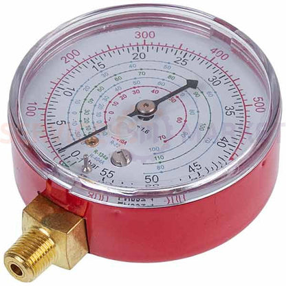 Манометр низького тиску B70/800PSI (D корпуса = 68mm, R410A R22 R134A R404A)