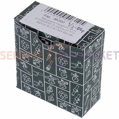 Манометр низького тиску B70/800PSI (D корпуса = 68mm, R410A R22 R134A R404A)