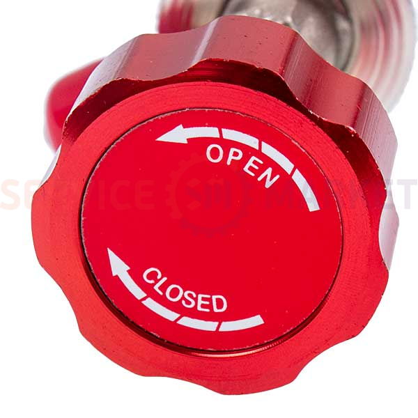 Кран універсальний для заправки літрових балонів KFQ-338A (з різьбою М16*1,25)