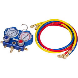 Манометрический колектор 2-вентильний VMG -2 R32 (R32) Value + шланги 3шт.x900mm