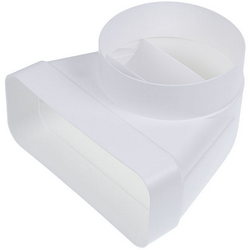 Pipe (outlet, split) for ventilation of the hob with hood AEG 4055385282