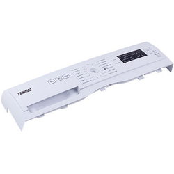 Front cover of control panel for Zanussi washing machine 140204557015
