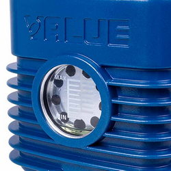 Vacuum pump with pressure gauge Value VI 220-SV (2 stages, 51 l/h.)