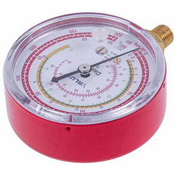 High vise pressure gauge CBH VALUE (body D=68mm, R22 R134 R410 R407)