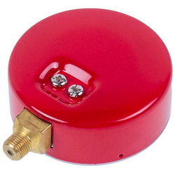 High vise pressure gauge CBH VALUE (body D=68mm, R22 R134 R410 R407)