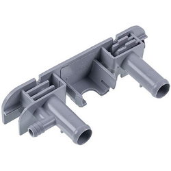 Water pump with clamps for pipes of vertical washing machine Electrolux 4071397824