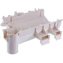 Dispenser hopper for Electrolux washing machine 1248272922