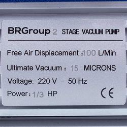Vacuum pump BRGroup VP-100-2-VS (2 stages 100 l/h.)