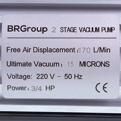 Vacuum pump BRGroup VP-170-2-VS (2 stages/170 lit/hv.)