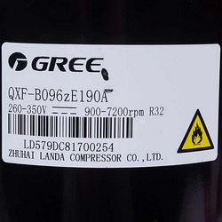 Air conditioner compressor Cooper&amp;Hunter (C&amp;H) 00103925G GREE 9-18&amp;apos&amp;apos QXF-B096zE190a R32 260-350V