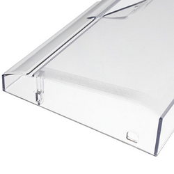 Refrigerator compartment panel for vegetables Indesit C00666050 495x170mm