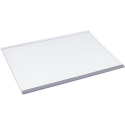 Полиця верхня для холодильника Whirlpool 481010667591 485x345mm (скляна з обрамленням) 