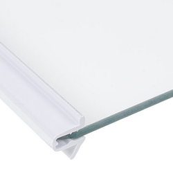 Top police for refrigerator Whirlpool 481010667591 485x345mm (framed glass)