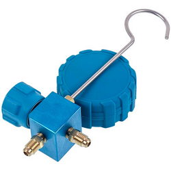 Manometric manifold 1-valve LEETO LMG-1-SL low vise