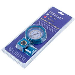 Manometric manifold 1-valve LEETO LMG-1-SL low vise