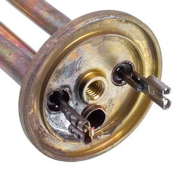 Heating element for boiler 1500W (middle) L=285mm flange 48mm 1 tube for sensor (Turecchina)