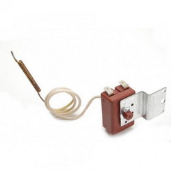 Термозапобіжник для бойлера Drazice 6541907 EIKA 16A 250V 99°C (Г-образні клеми), капіляр L=450mm