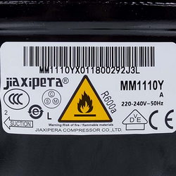 Compressor for refrigerator JIAXIPERA MM1110Y R600a 115W (with start relay)