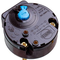 Thermostat for boiler 691633 RTS 300 16A, length L=270mm, 70/75°C go to lamp