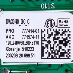 Gorenje dishwasher Control module 685719