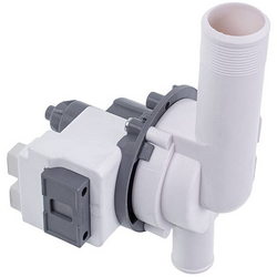 Pump (pump) for washing machine Ardo 518000701 HANYU B15-6A 40W (separate contacts, rear; 3 self-tapping screws)