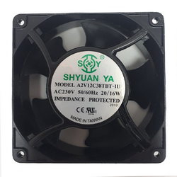 Вентилятор A2V12C38TBT-IU SHYUAN UNOX KVN1175A 230V 20W 120x120x32mm