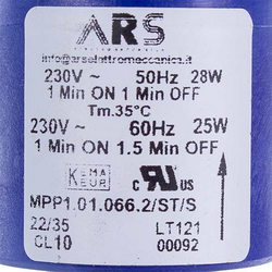 Pump for automatic wash UNOX KVL0009A XEBC/XEVC ARS MPP1.01.066.2/ST/S 28W 230V