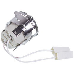 Halogen lamp socket UNOX KVE1015A 220-230V G9 D=35.5mm L cable=100mm