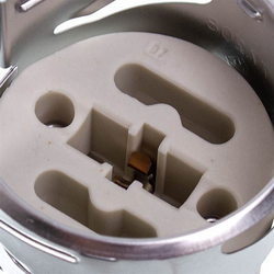 Halogen lamp socket UNOX KVE1015A 220-230V G9 D=35.5mm L cable=100mm