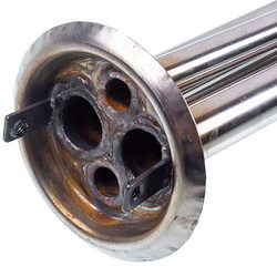 Flange for dry shadows for Thermex 2400W boiler D external=63mm L tubes=425/425/175/240mm (for anode M6)
