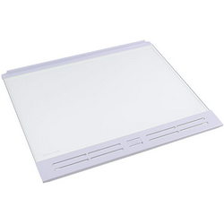 Полиця над ящиком для овочів для холодильника Electrolux 8075922024 460x380mm (скляна з вентиляційною решіткою)